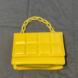 Rectangle Yellow Purse